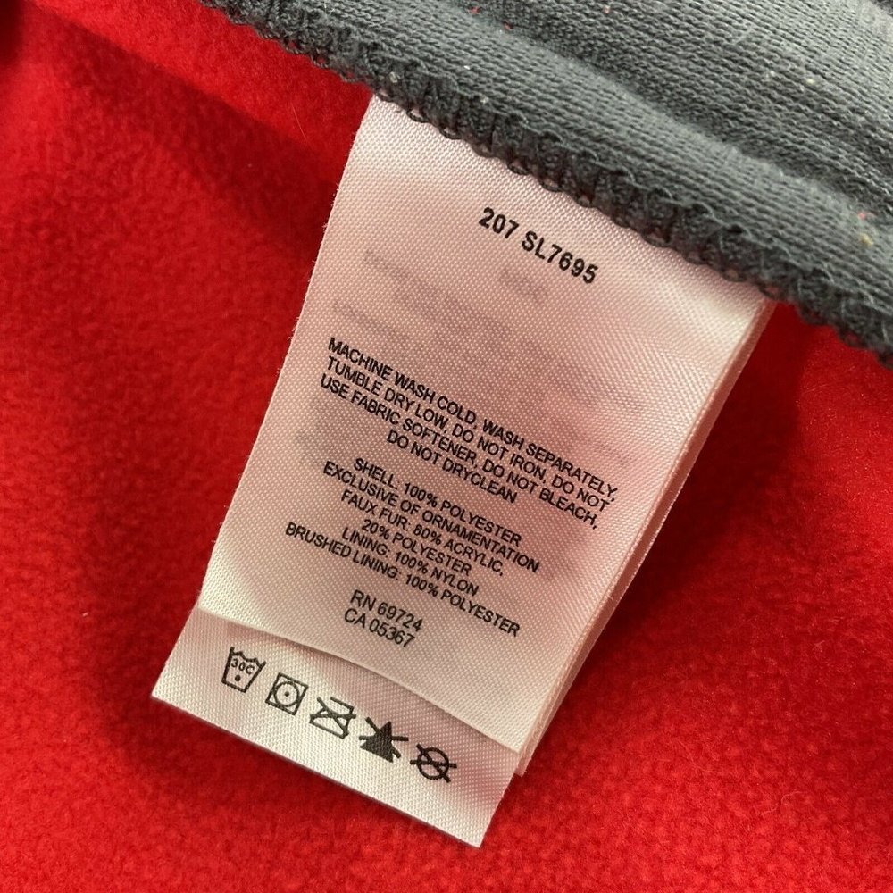 Columbia Sportswear Coat Womens Sz M Red Interchange Hooded Ski Removable Fleece - Picture 5 of 11